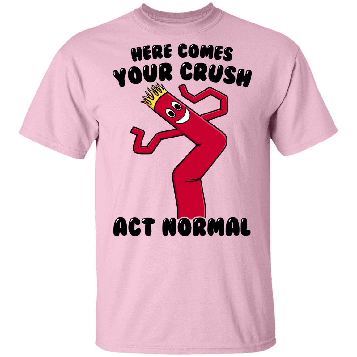 T-Shirts Light Pink / YXS Act Normal Youth T-Shirt