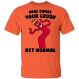 T-Shirts Orange / YXS Act Normal Youth T-Shirt