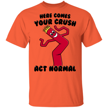 T-Shirts Orange / YXS Act Normal Youth T-Shirt