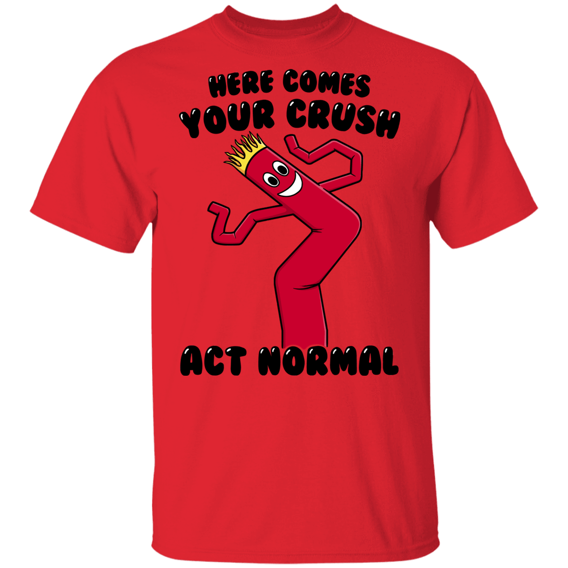 T-Shirts Red / YXS Act Normal Youth T-Shirt