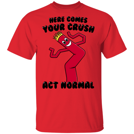 T-Shirts Red / YXS Act Normal Youth T-Shirt