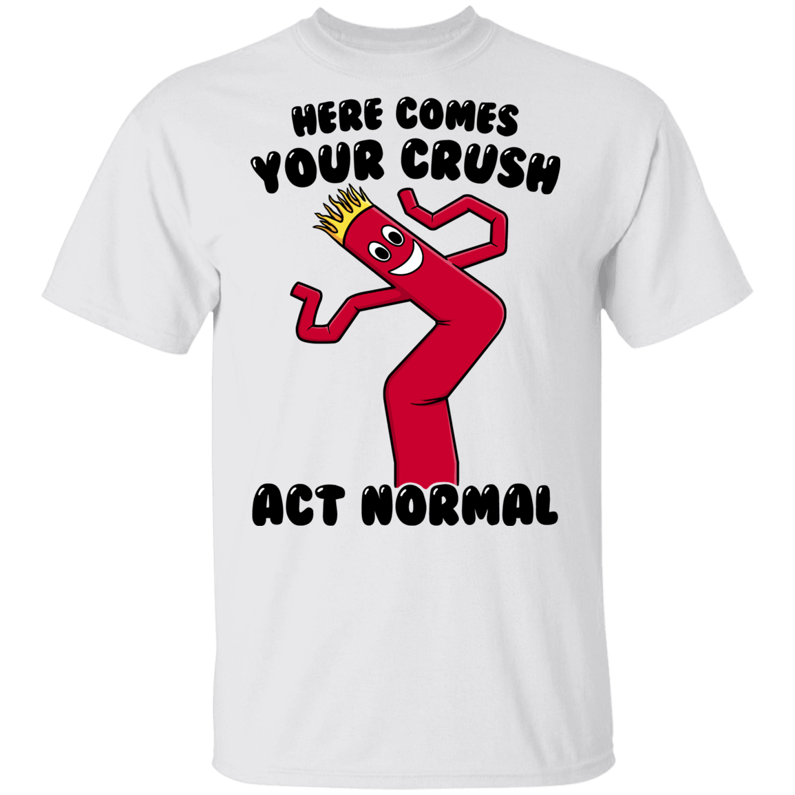 T-Shirts White / YXS Act Normal Youth T-Shirt