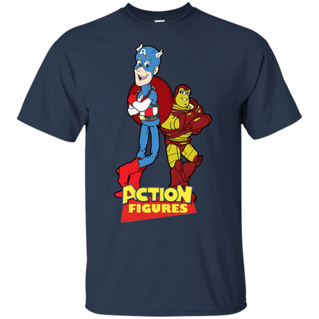 T-Shirts Navy / S Action Figures T-Shirt