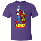 T-Shirts Purple / S Action Figures T-Shirt