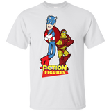 T-Shirts White / S Action Figures T-Shirt