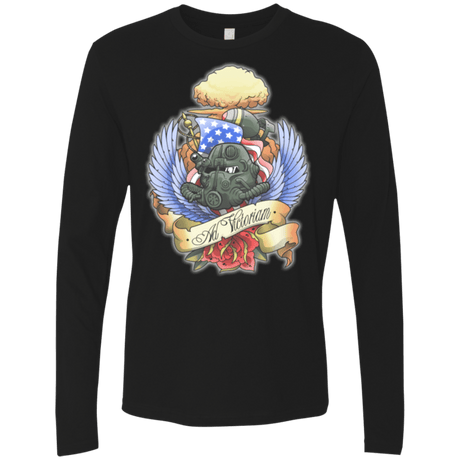 T-Shirts Black / Small Ad Victoriam Men's Premium Long Sleeve