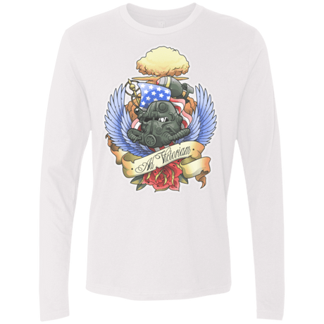 T-Shirts White / Small Ad Victoriam Men's Premium Long Sleeve