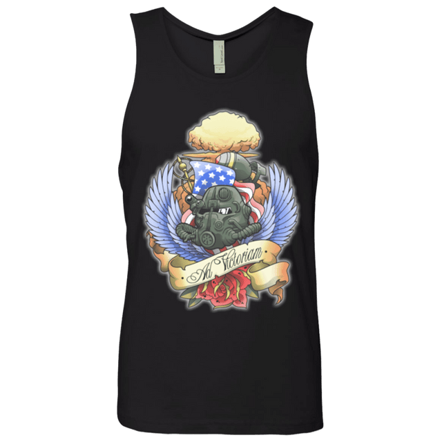 T-Shirts Black / Small Ad Victoriam Men's Premium Tank Top