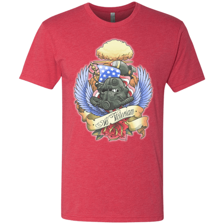 T-Shirts Vintage Red / Small Ad Victoriam Men's Triblend T-Shirt