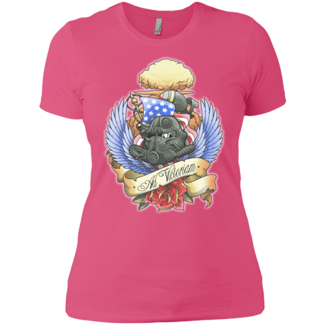 T-Shirts Hot Pink / X-Small Ad Victoriam Women's Premium T-Shirt