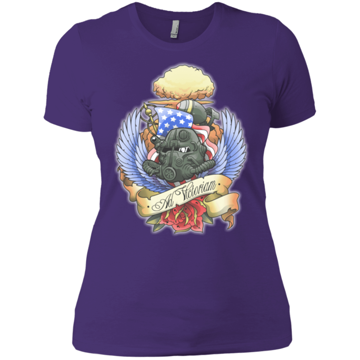 T-Shirts Purple / X-Small Ad Victoriam Women's Premium T-Shirt