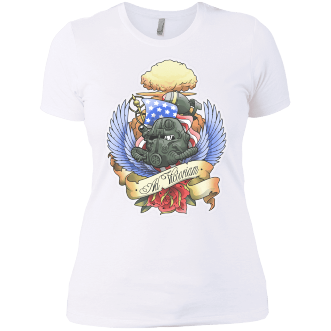 T-Shirts White / X-Small Ad Victoriam Women's Premium T-Shirt