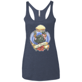 T-Shirts Vintage Navy / X-Small Ad Victoriam Women's Triblend Racerback Tank