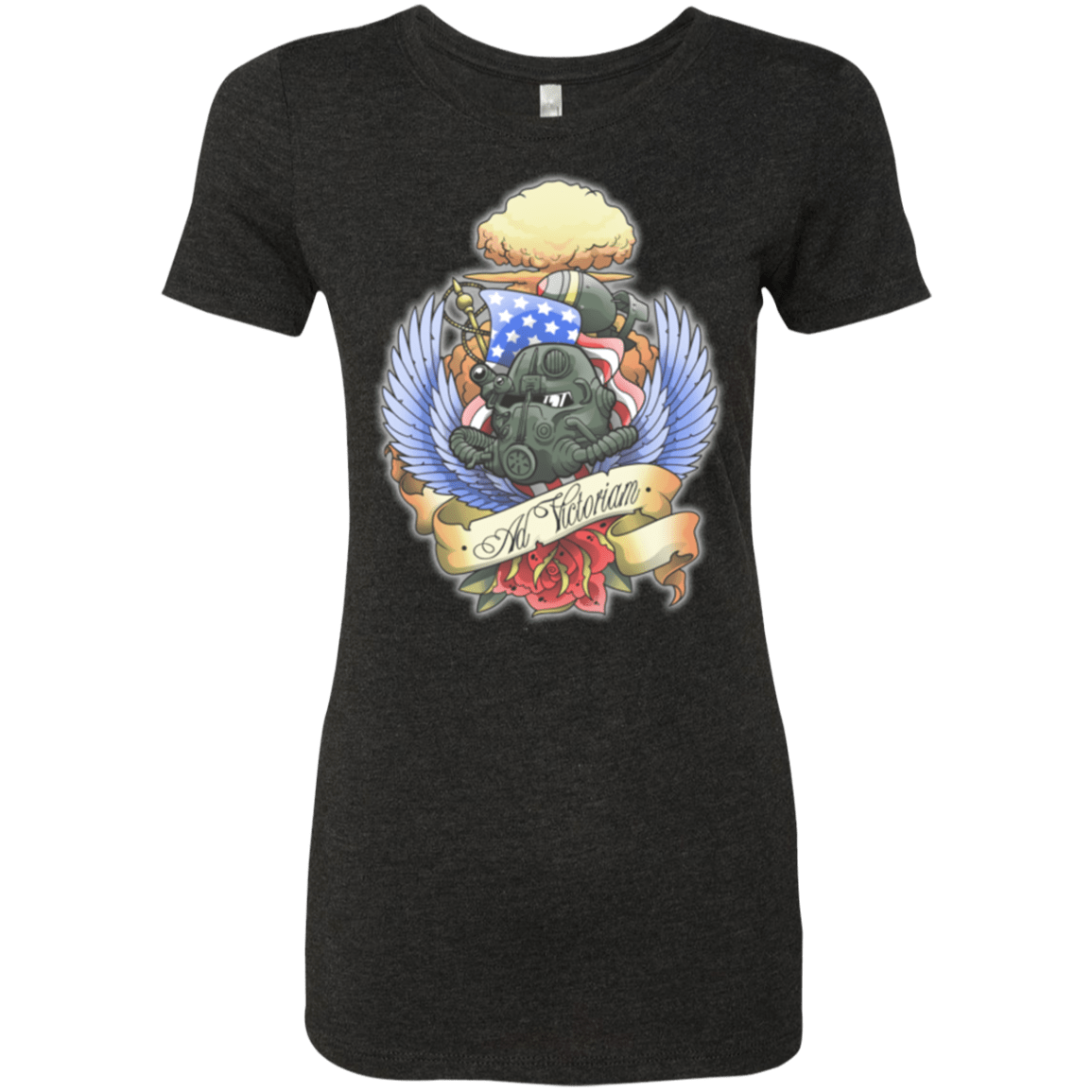 T-Shirts Vintage Black / Small Ad Victoriam Women's Triblend T-Shirt