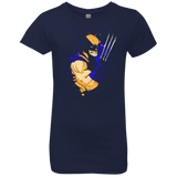 T-Shirts Midnight Navy / YXS Adamantium Girls Premium T-Shirt