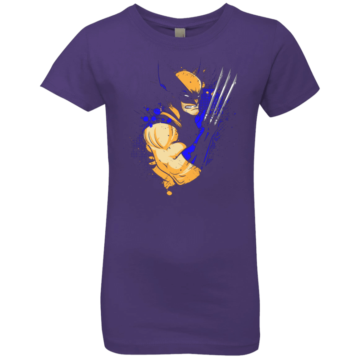 T-Shirts Purple Rush / YXS Adamantium Girls Premium T-Shirt