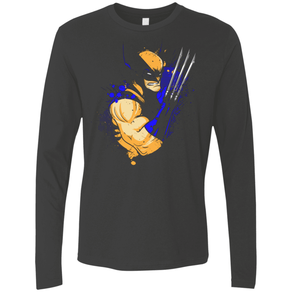 T-Shirts Heavy Metal / Small Adamantium Men's Premium Long Sleeve