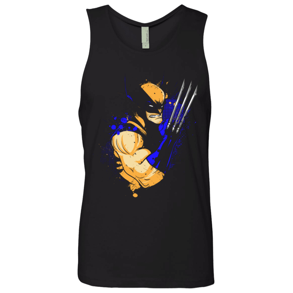 T-Shirts Black / Small Adamantium Men's Premium Tank Top