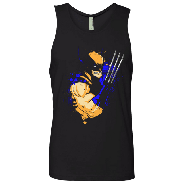 T-Shirts Black / Small Adamantium Men's Premium Tank Top