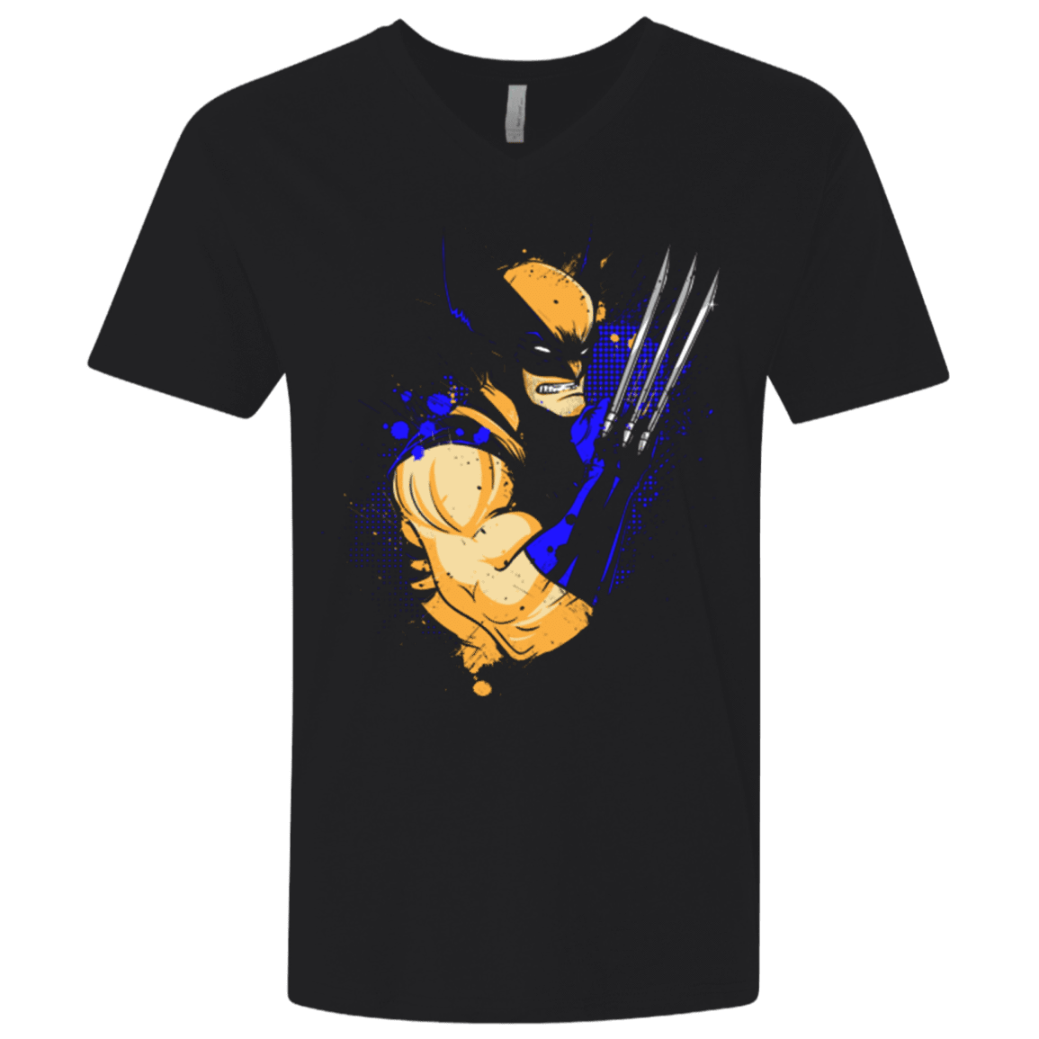 T-Shirts Black / X-Small Adamantium Men's Premium V-Neck