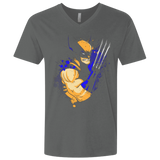 T-Shirts Heavy Metal / X-Small Adamantium Men's Premium V-Neck