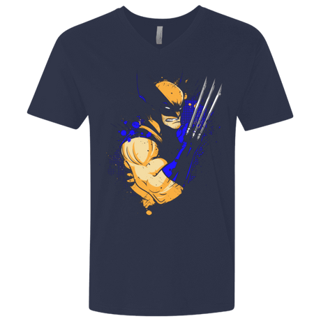 T-Shirts Midnight Navy / X-Small Adamantium Men's Premium V-Neck