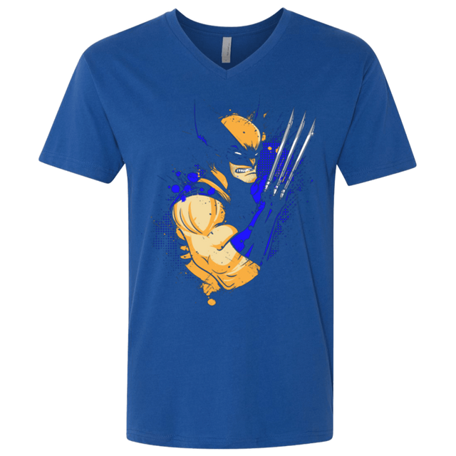 T-Shirts Royal / X-Small Adamantium Men's Premium V-Neck