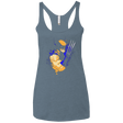 T-Shirts Indigo / X-Small Adamantium Women's Triblend Racerback Tank