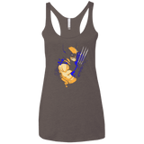 T-Shirts Macchiato / X-Small Adamantium Women's Triblend Racerback Tank