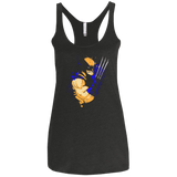 T-Shirts Vintage Black / X-Small Adamantium Women's Triblend Racerback Tank