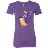 T-Shirts Purple Rush / Small Adamantium Women's Triblend T-Shirt