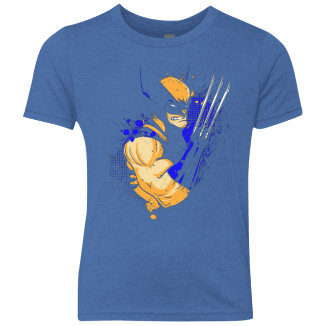 T-Shirts Vintage Royal / YXS Adamantium Youth Triblend T-Shirt