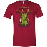 T-Shirts Cardinal Red / S Adopt A Cathulhu Men's Semi-Fitted Softstyle