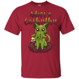 T-Shirts Cardinal / S Adopt A Cathulhu T-Shirt