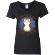 T-Shirts Black / S Adopt A Porg Women's V-Neck T-Shirt