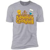 T-Shirts Heather Grey / YXS Adventure Crossing Boys Premium T-Shirt