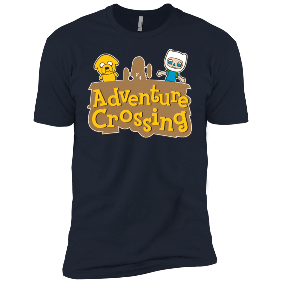 T-Shirts Midnight Navy / YXS Adventure Crossing Boys Premium T-Shirt