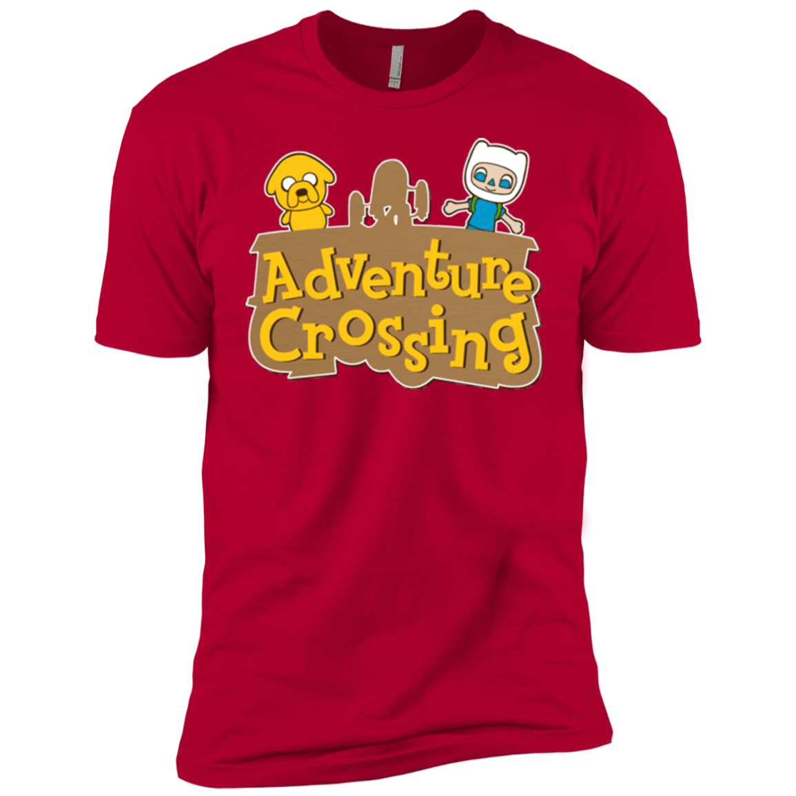 T-Shirts Red / YXS Adventure Crossing Boys Premium T-Shirt