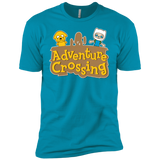 T-Shirts Turquoise / YXS Adventure Crossing Boys Premium T-Shirt