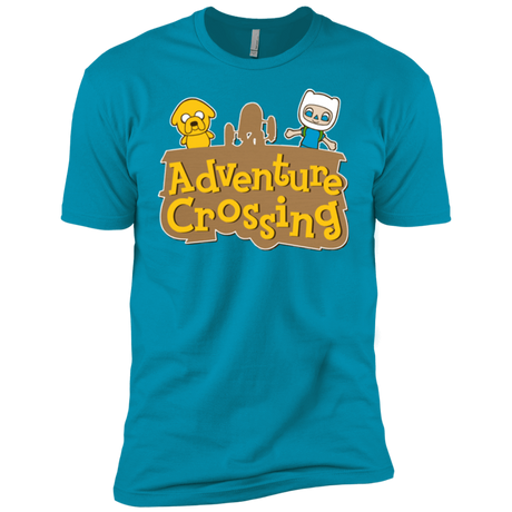 T-Shirts Turquoise / YXS Adventure Crossing Boys Premium T-Shirt