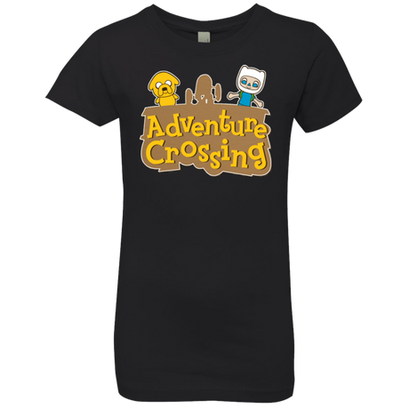 T-Shirts Black / YXS Adventure Crossing Girls Premium T-Shirt