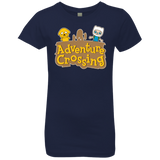 T-Shirts Midnight Navy / YXS Adventure Crossing Girls Premium T-Shirt