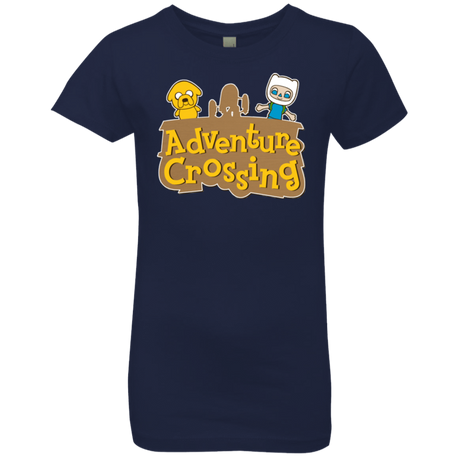 T-Shirts Midnight Navy / YXS Adventure Crossing Girls Premium T-Shirt