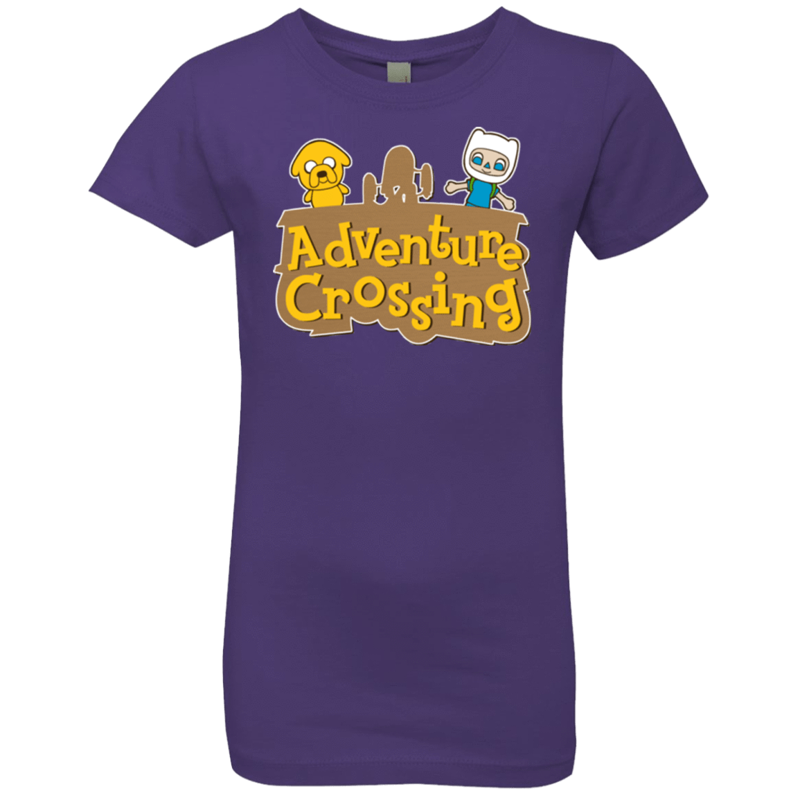 T-Shirts Purple Rush / YXS Adventure Crossing Girls Premium T-Shirt