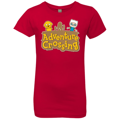 T-Shirts Red / YXS Adventure Crossing Girls Premium T-Shirt