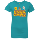 T-Shirts Tahiti Blue / YXS Adventure Crossing Girls Premium T-Shirt