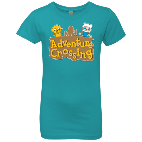 T-Shirts Tahiti Blue / YXS Adventure Crossing Girls Premium T-Shirt