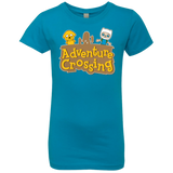 T-Shirts Turquoise / YXS Adventure Crossing Girls Premium T-Shirt