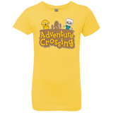 T-Shirts Vibrant Yellow / YXS Adventure Crossing Girls Premium T-Shirt