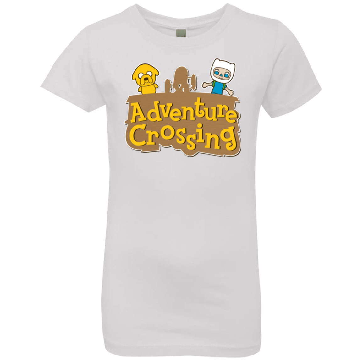 T-Shirts White / YXS Adventure Crossing Girls Premium T-Shirt